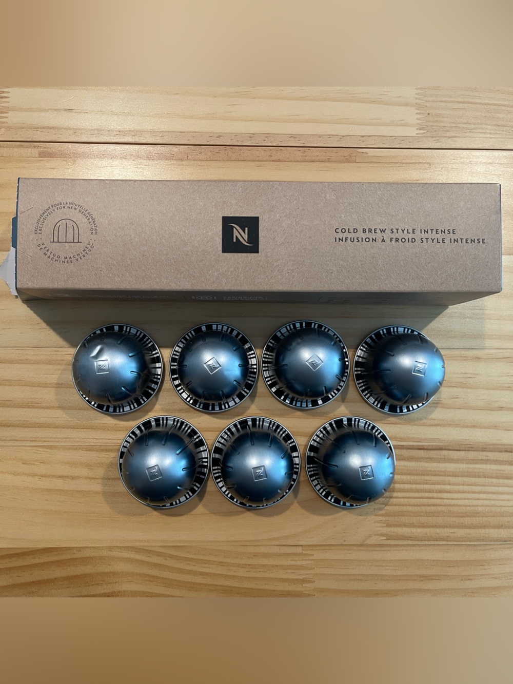Nespresso Vertuo Coffee - Cold Brew Style - 7 pods